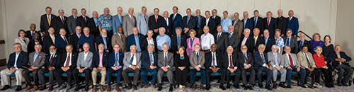 Keynote speaker former Supreme Court of Texas Chief Justice
Wallace B. Jefferson at the Bar Leaders Recognition Luncheon. Photo by
Marc Swendner