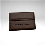 Magnetic Leather Business Card Holder
