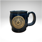 State Bar of Texas Stoneware Mug - Blue