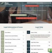 TexasLawHelp Website